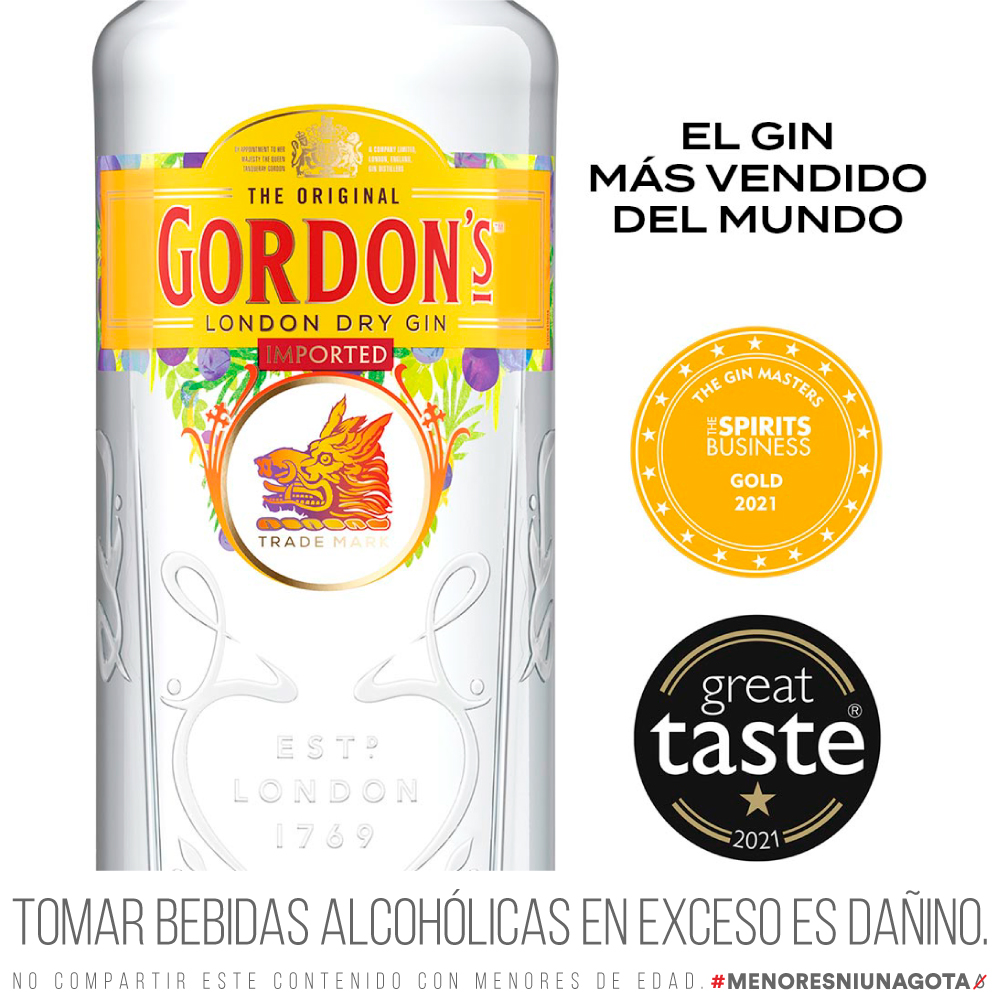 GIN GORDONS 750 ML