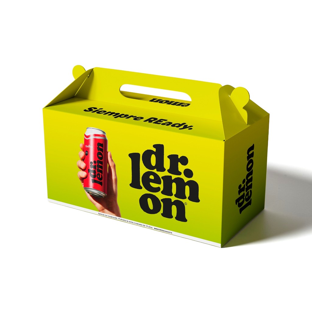 PACK DR. LEMON LATA  473 ml X 4 UNIDADES