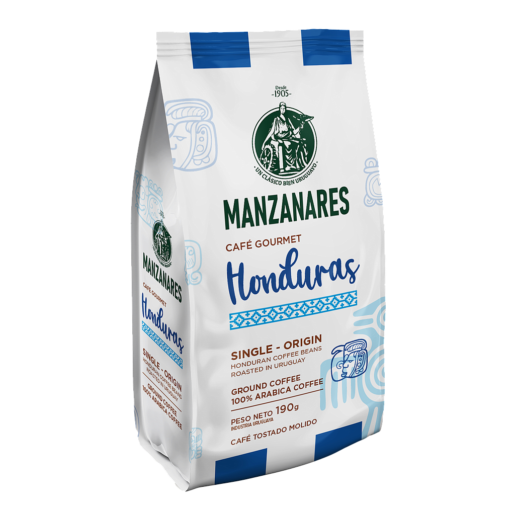 CAFE TOSTADO MOLIDO MANZANARES HONDURAS 190 GRAMOS