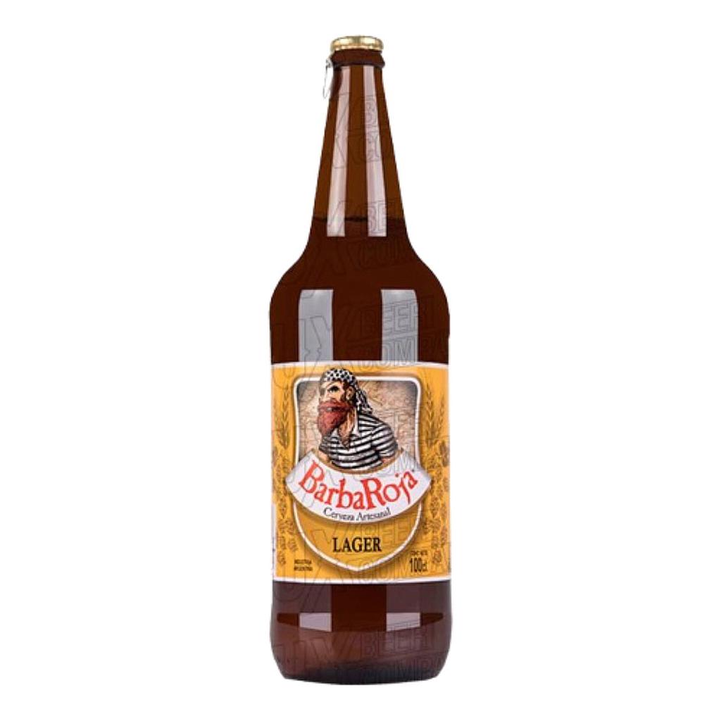 CERVEZA BARBAROJA LAGER 1 LITRO