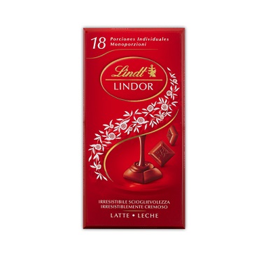 CHOCOLATE LINDT LINDOR LECHE 100 GRAMOS