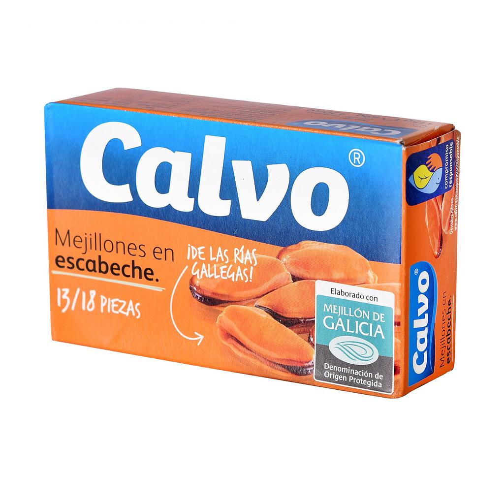 MEJILLONES CALVO EN ESCABECHE 115 GRAMOS