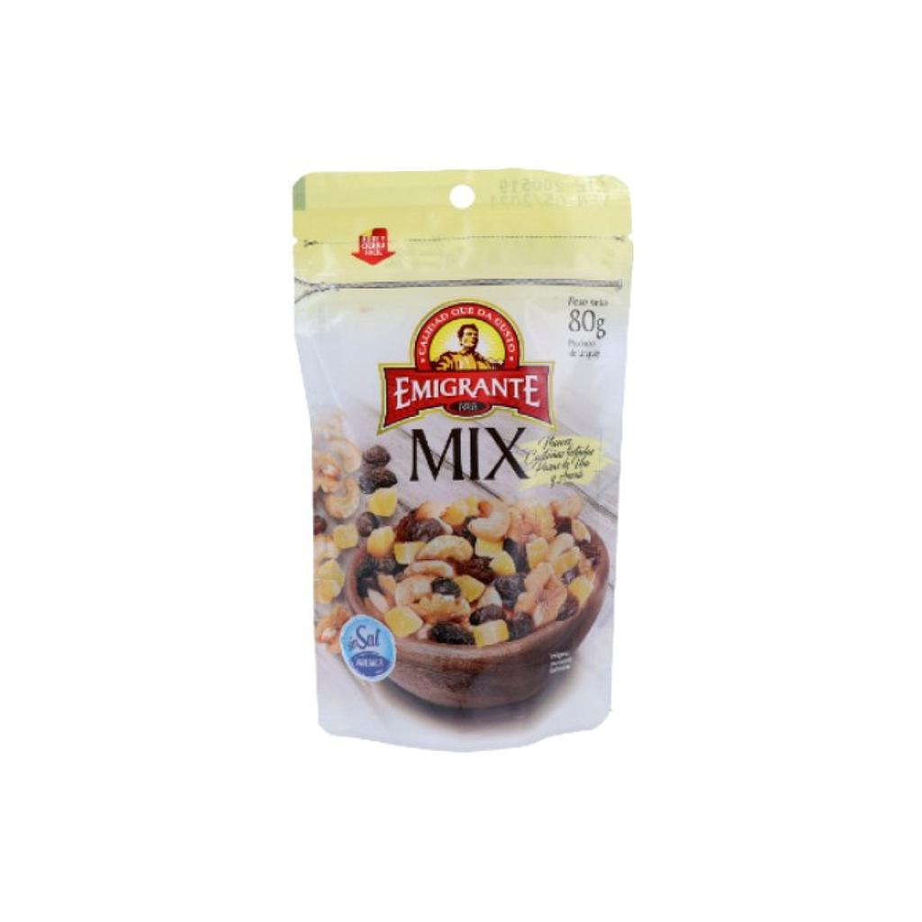 MIX NUEZ,CASTAÑAS,PASAS,ANANA EMIGRANTE 70 GRAMOS