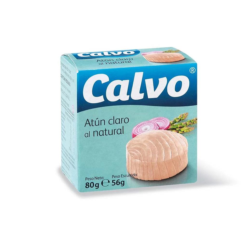 ATUN CALVO AL NATURAL LATA 80 GRAMOS
