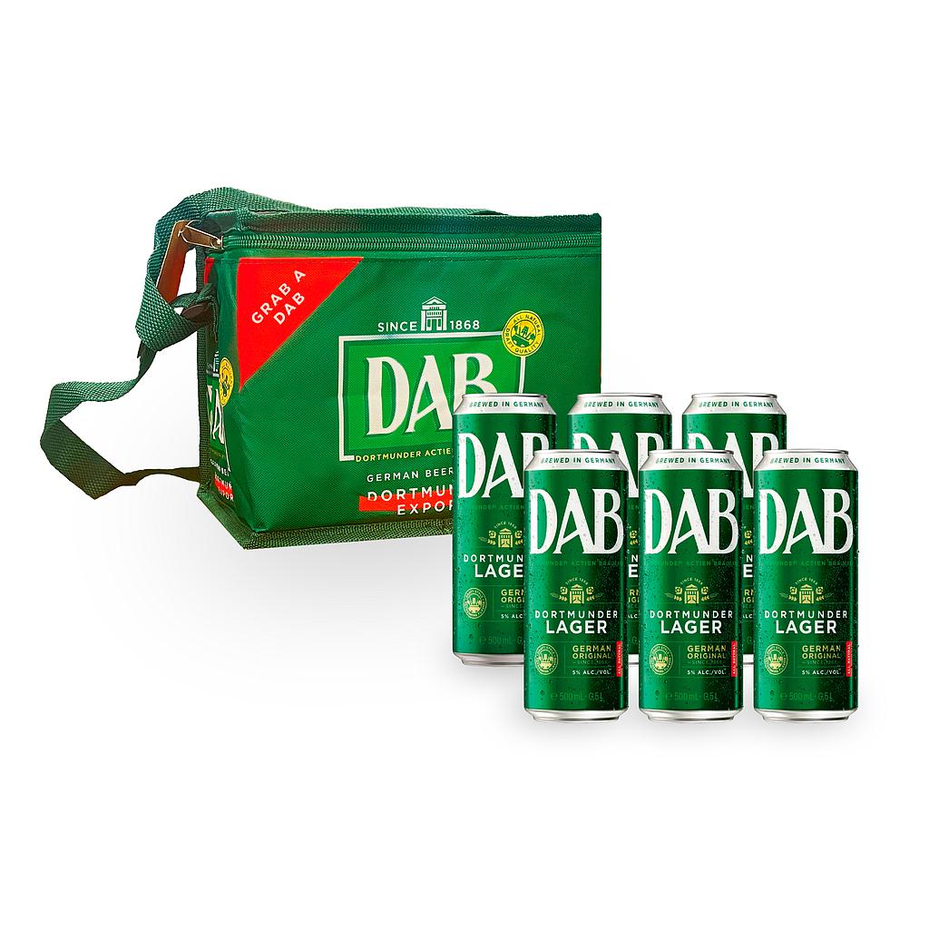 PACK CERVEZAS DAB 500 CC X 6 + NEVERITA
