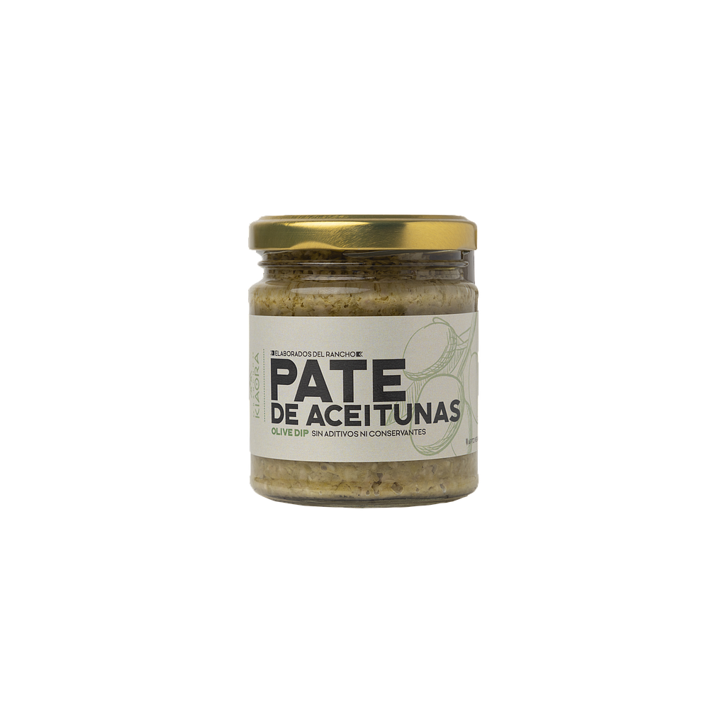 PATE RANCHO KIAORA ACEITUNAS VERDES 180 GRAMOS