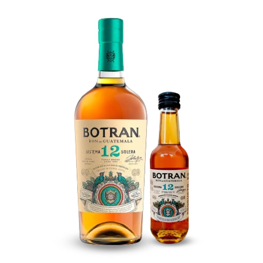 RON BOTRAN 12 AÑOS 750 ML + BOTRAN 12 AÑOS 200 ML DE OBSEQUIO