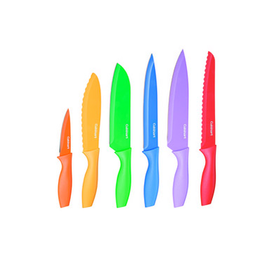 SET CUCHILLOS CERAMICA CUISINART 6 PIEZAS