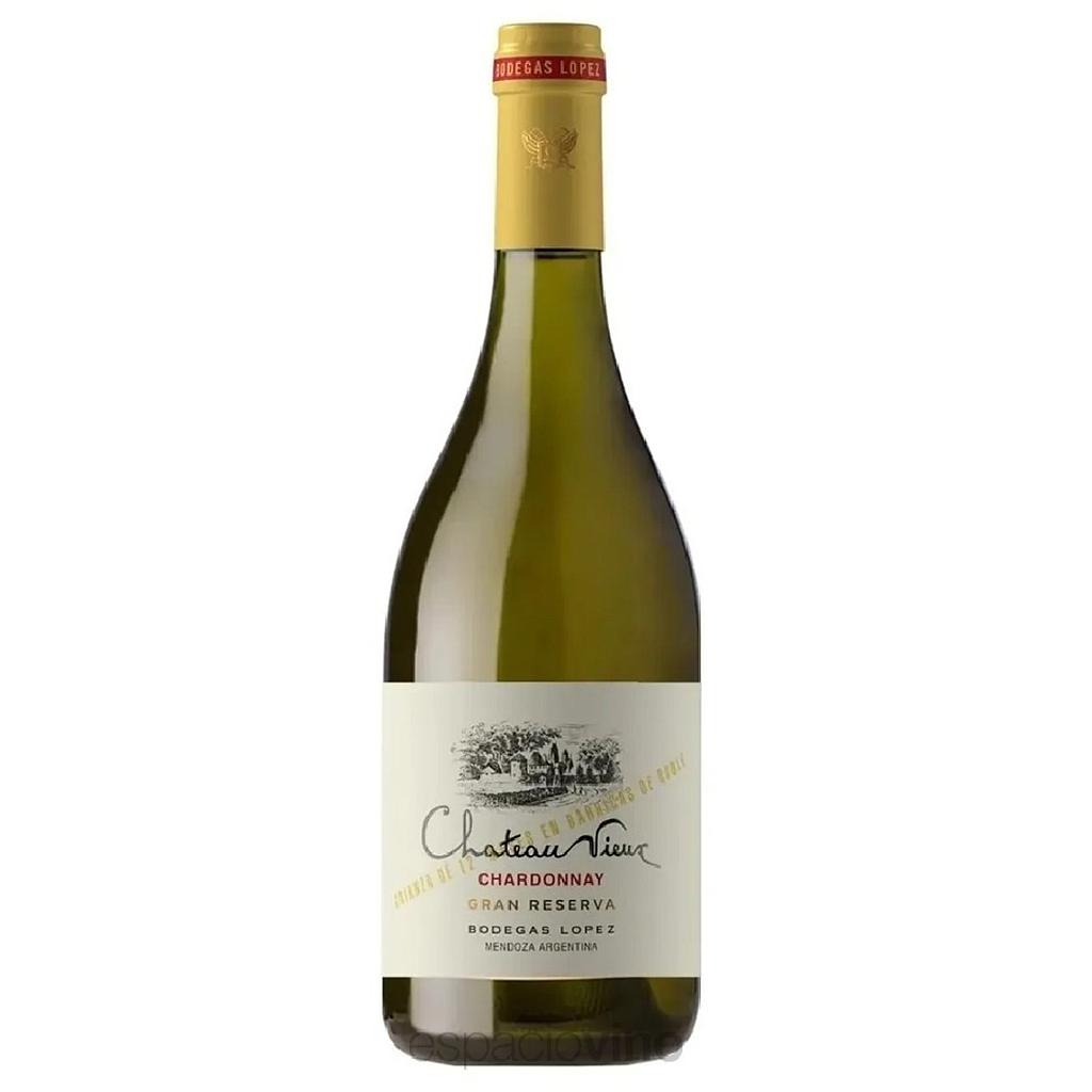 VINO BODEGAS LOPEZ CHATEAU VIEUX GRAN RESERVA CHARDONNAY 750 ML