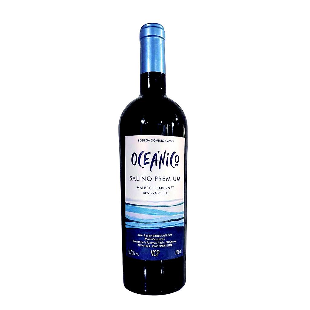 VINO DOMINIO CASSIS OCEANICO BLEND RESERVA ROBLE 750 ML