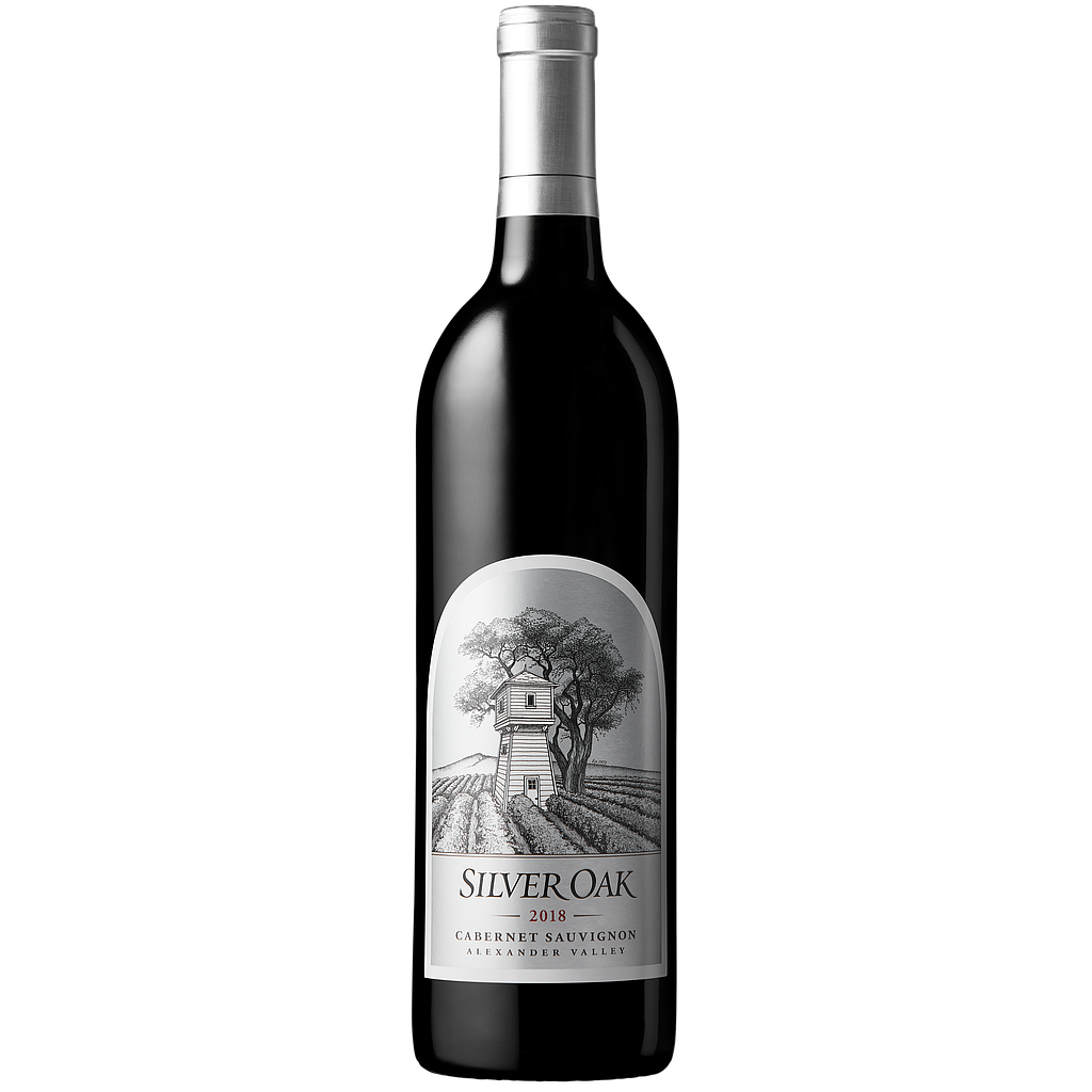 VINO SILVER OAK ALEXANDER VALLEY CABERNET SAUVIGNON 2018 750 ML