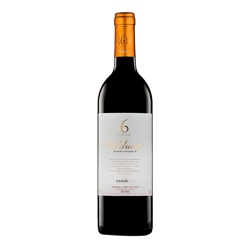 VINO VALDUERO RESERVA PREMIUM 6 AÑOS 2014 750 ML