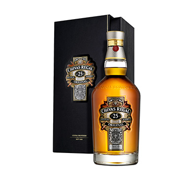 WHISKY ESCOCES CHIVAS REGAL 25 AÑOS 700 ML