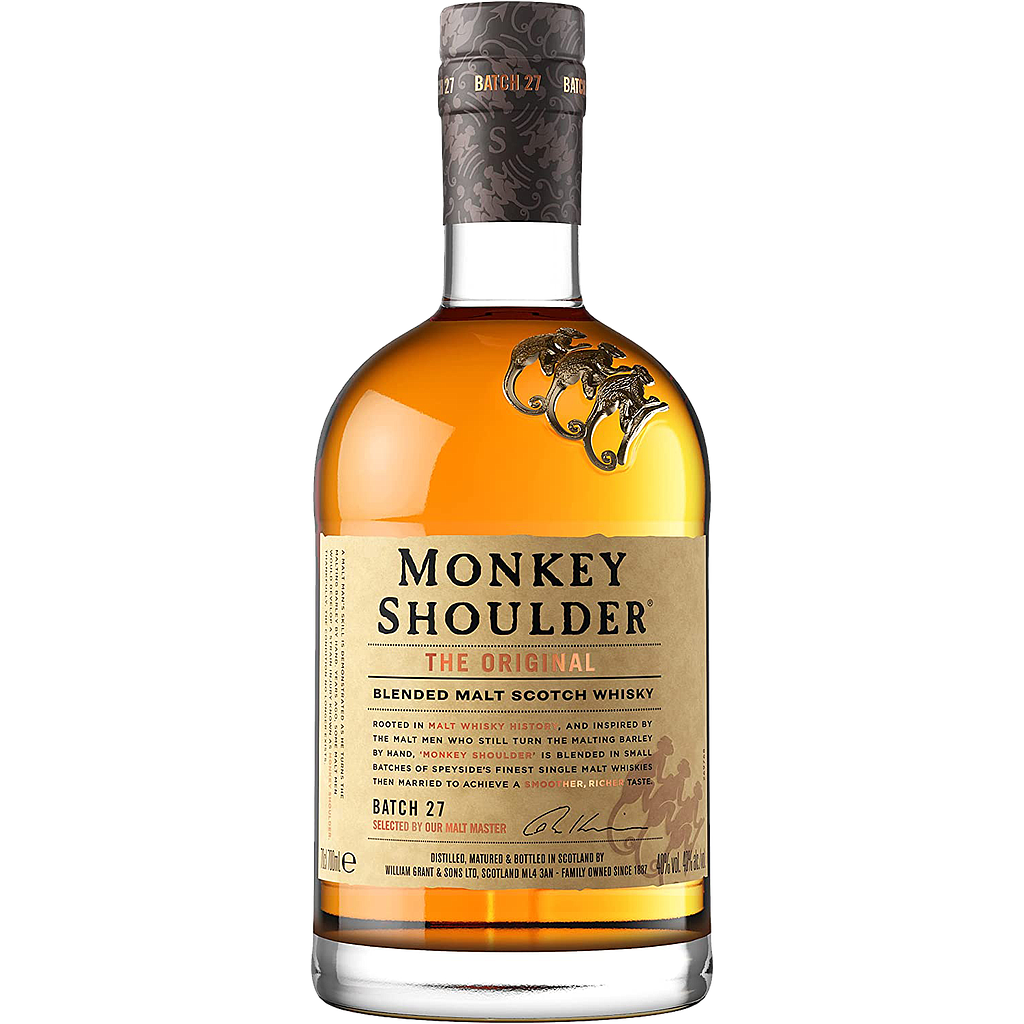 WHISKY ESCOCES MONKEY SHOULDER 1 LITRO