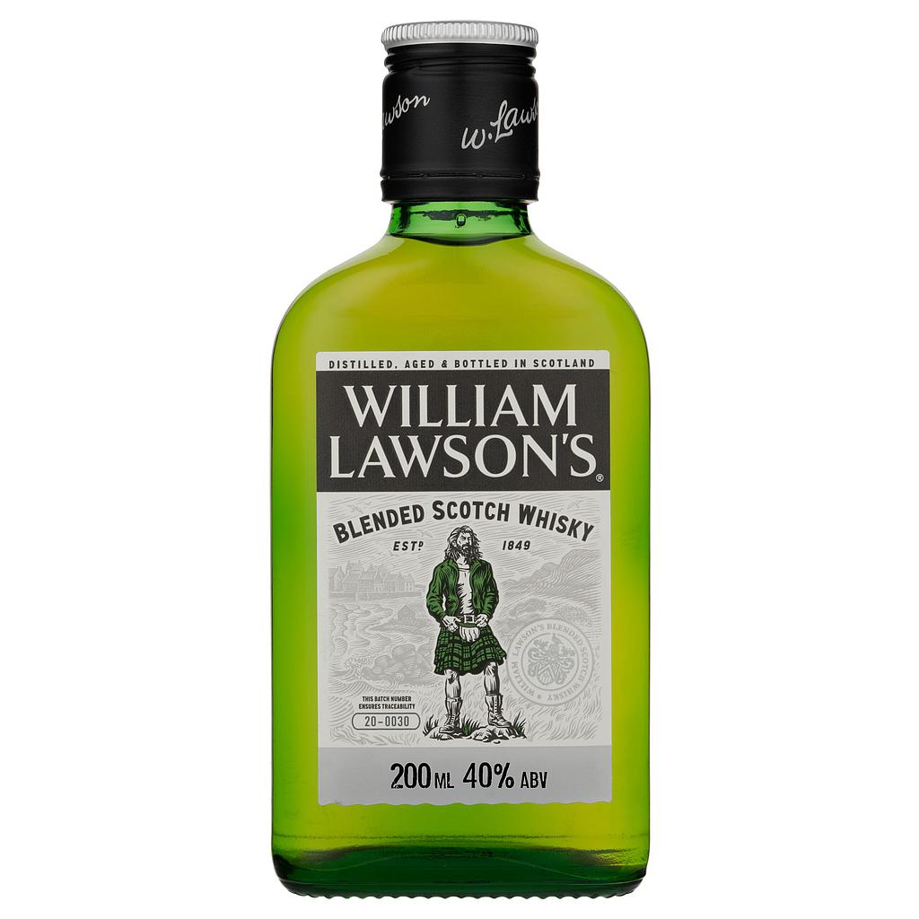 WHISKY ESCOCES WILLIAM LAWSONS 200 ML