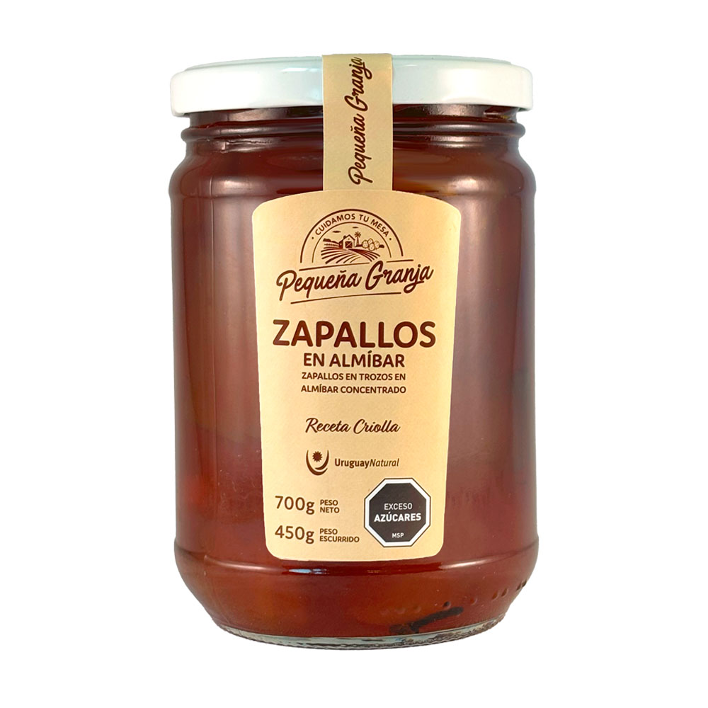 ZAPALLOS DELICATESSEN PEQUEÑA GRANJA  700 GRAMOS