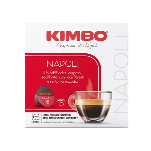 [33301] CAFE KIMBO NAPOLI 112 GRAMOS