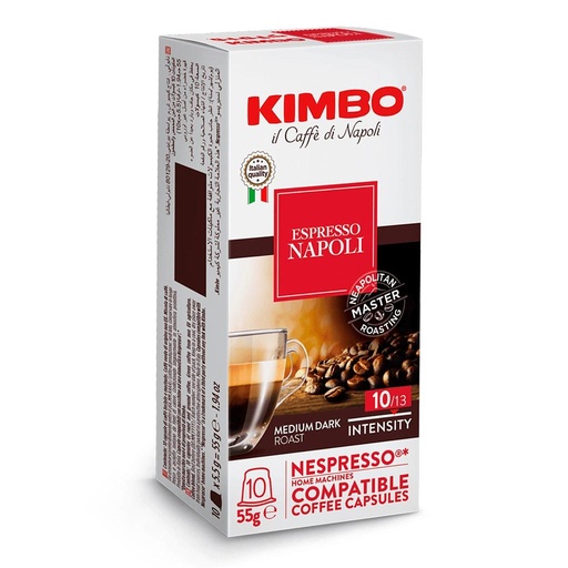 [33304] CAFE KIMBO NAPOLI 55 GRAMOS