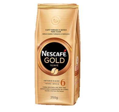 [3733] CAFE NESCAFE GOLD TOSTADO y MOLIDO SUAVE 250 GRAMOS