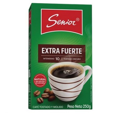 [1382] CAFE SENIOR EXTRA FORTE SENIOR 250 GRAMOS