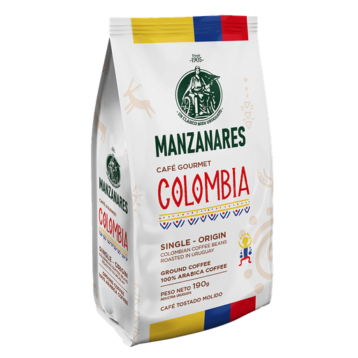[35019] CAFE TOSTADO MOLIDO MANZANARES COLOMBIA 190 GRAMOS