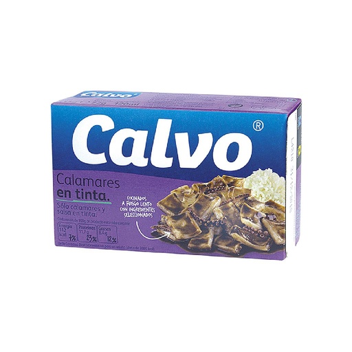 [31613] CALAMAR CALVO EN TINTA 115 GRAMOS
