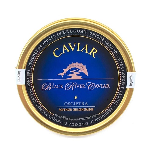 CAVIAR BLACK RIVER IMPERIAL 100 GRAMOS