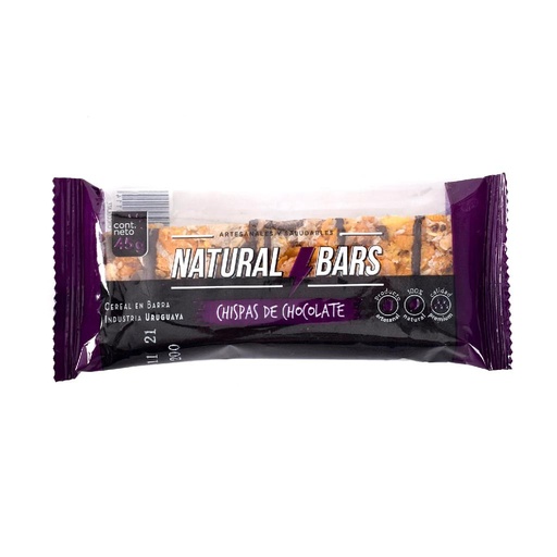 [30478] CEREAL NATURAL BARS CHOCOLATE