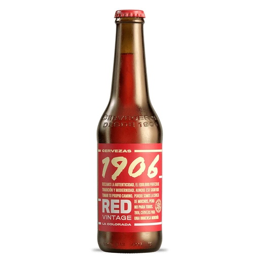 [2858] CERVEZA 1906 RED VINTAGE 330 ML