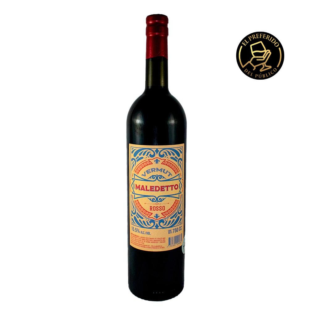 VERMOUTH MALEDETTO ROSSO 750 ML