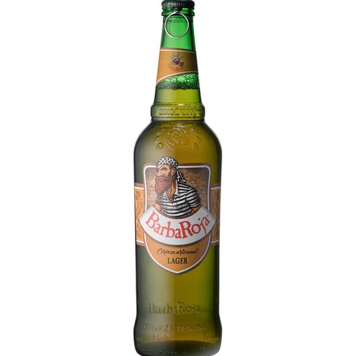 [34099] CERVEZA BARBAROJA LAGER 330 ML