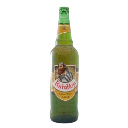 [34100] CERVEZA BARBAROJA LAGER 625 ML