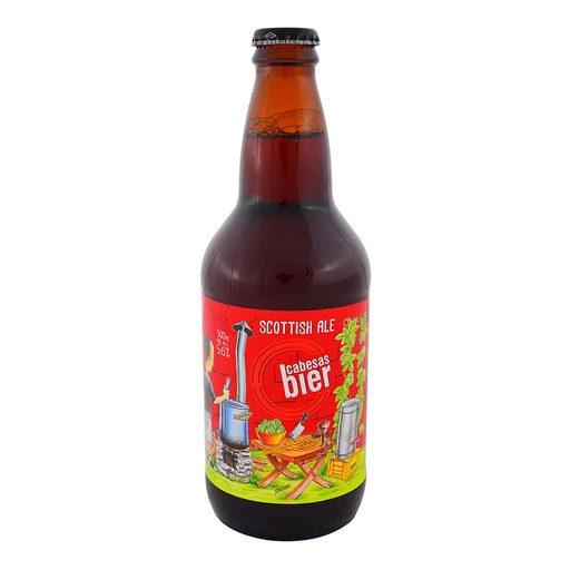 [2960] CERVEZA CABESAS SCOTTISH ALE 500 ML