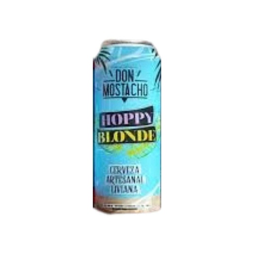 [32145] CERVEZA DON MOSTACHO HOPPY BLONDE 473 ML