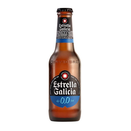 [863] CERVEZA ESTRELLA GALICIA 0.0 % 250 ML