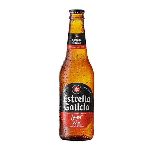 [3900] CERVEZA ESTRELLA GALICIA 355 ML