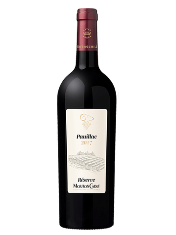 VINO MOUTON CADET RESERVE PAUILLAC 2017 750 ML