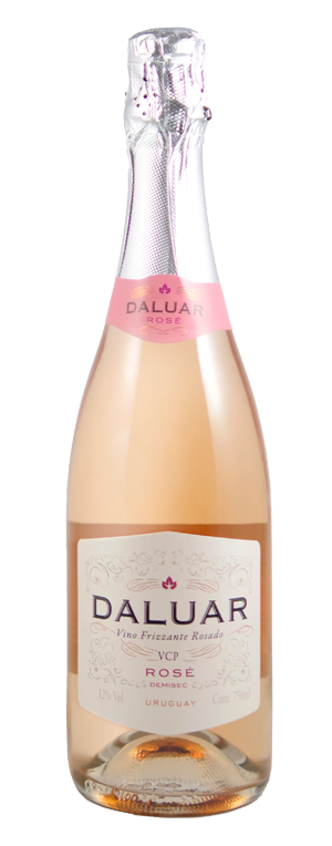 VINO FRIZZANTE DALUAR ROSE DEMI SEC 750 ML