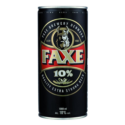 [3475] CERVEZA FAXE 10 GRADOS 1 LITRO