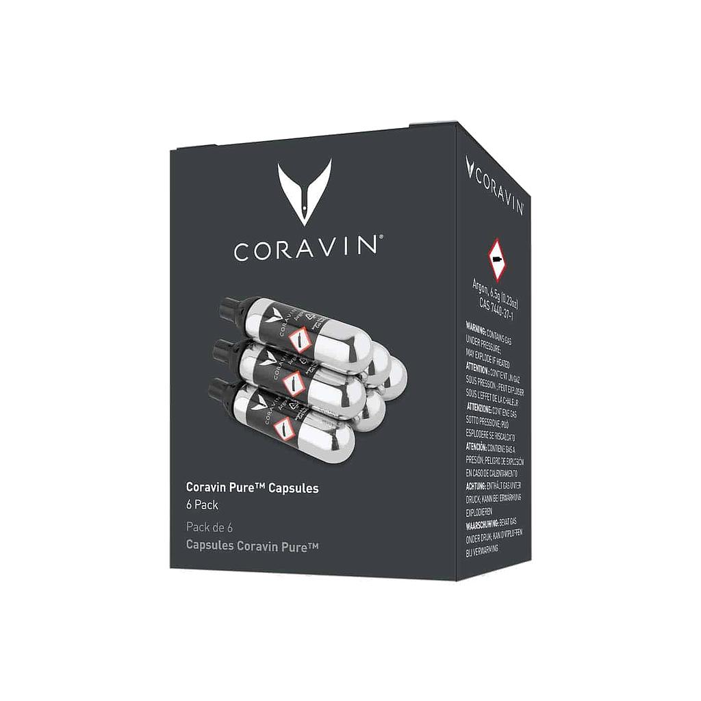 CORAVIN CAPSULAS 6 UNIDADES