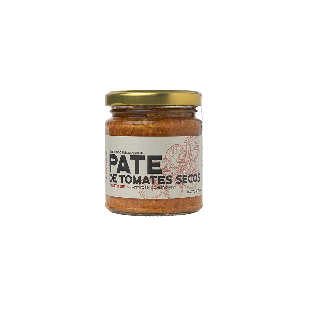 PATE RANCHO KIAORA TOMATES SECOS 175 GRAMOS