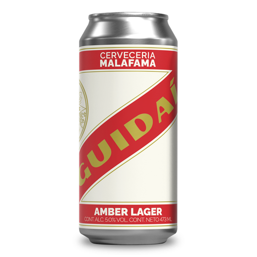 [33352] CERVEZA MALAFAMA GUIDAI AMBER LAGER 473 ML