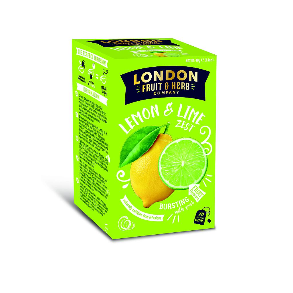 TE LONDON FRUIT &amp; HERB LIMON Y LIMA 20 SOBRES