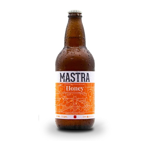 [32902] CERVEZA MASTRA HONEY AMBER ALE 500 ML