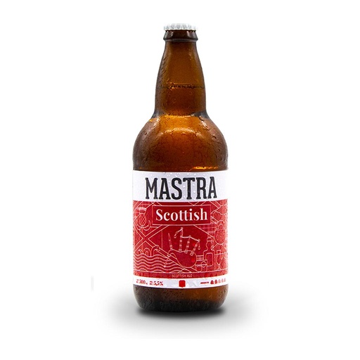 [34036] CERVEZA MASTRA SCOTTISH 500 ML