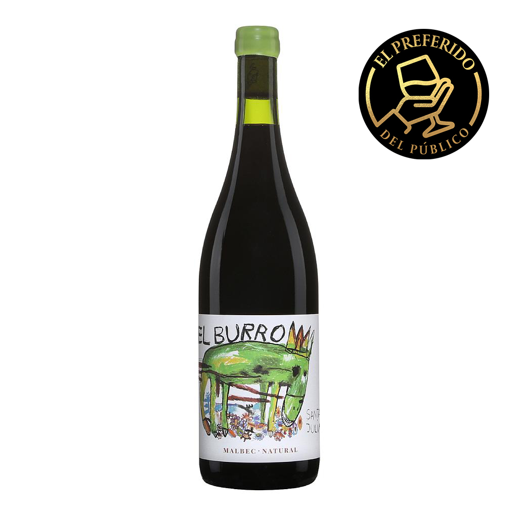 VINO SANTA JULIA EL BURRO MALBEC 750 ML