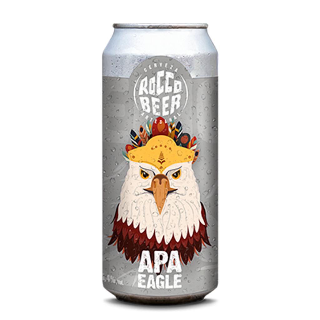 CERVEZA ROCCO BEER APA LATA 500 ML