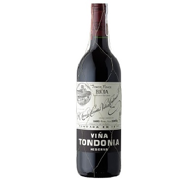 VINO VIÑA TONDONIA RESERVA TINTO 2001 750 ML