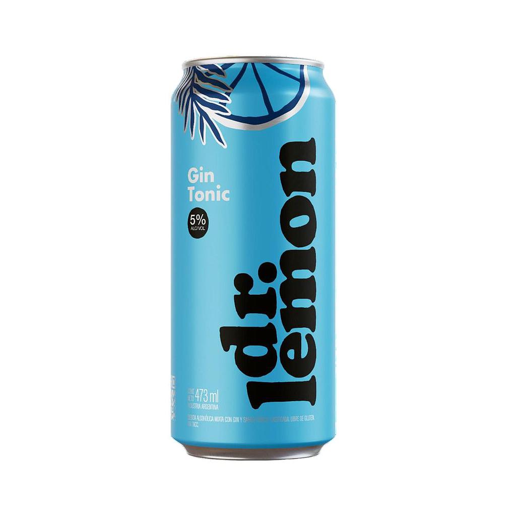 DR. LEMON GIN &amp; TONIC 473 ML