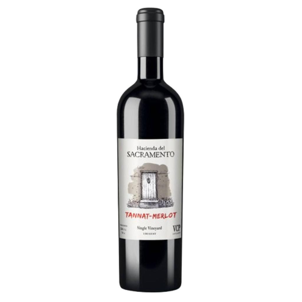 VINO HACIENDA DEL SACRAMENTO TANNAT MERLOT 750 ML